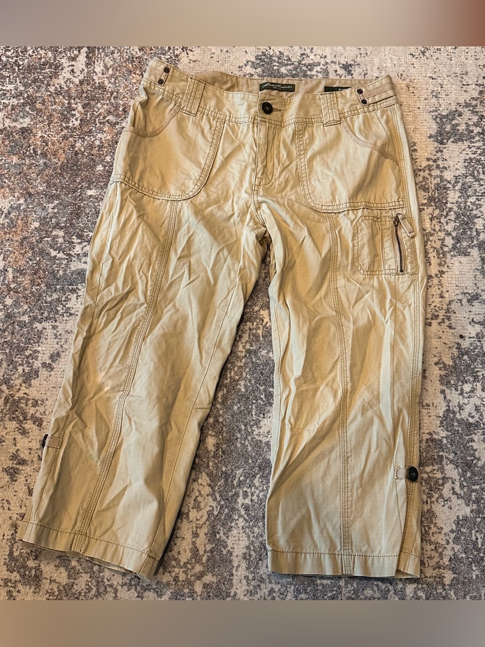 EUC Eddie Bauer Blakely Fit Convertible Capri’s—Sz 8